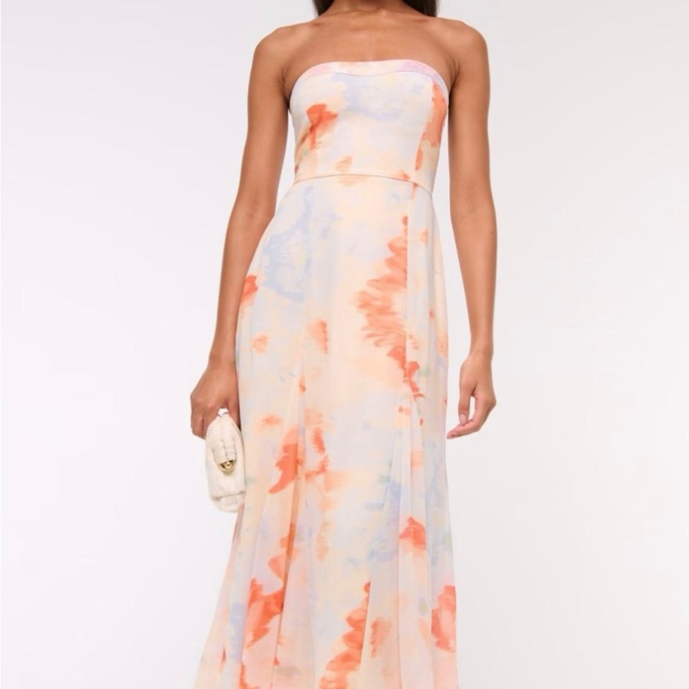 Abercrombie Elegant Multicolor Maxi Dress